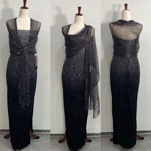 Y2K Vintage Evening Gown Deadstock Women's 11
